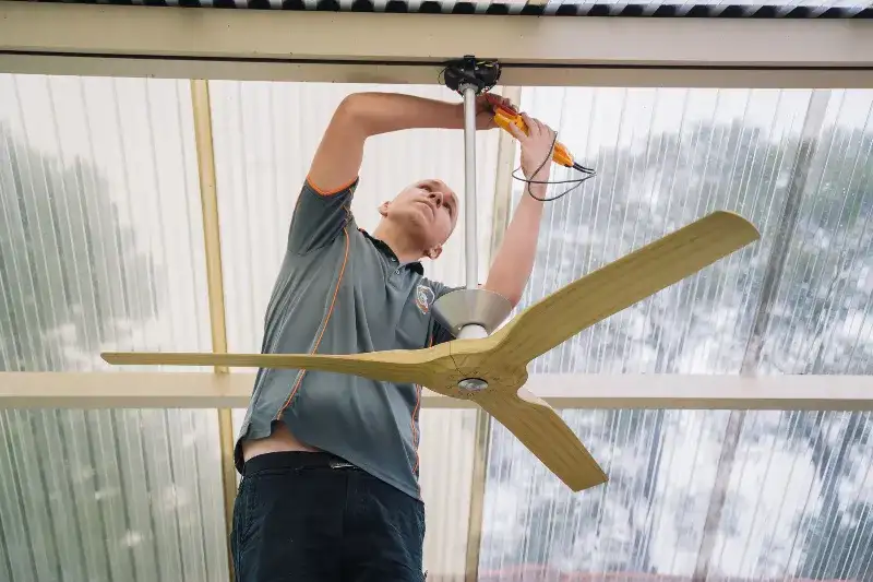 Custom Ceiling Fan Installation
