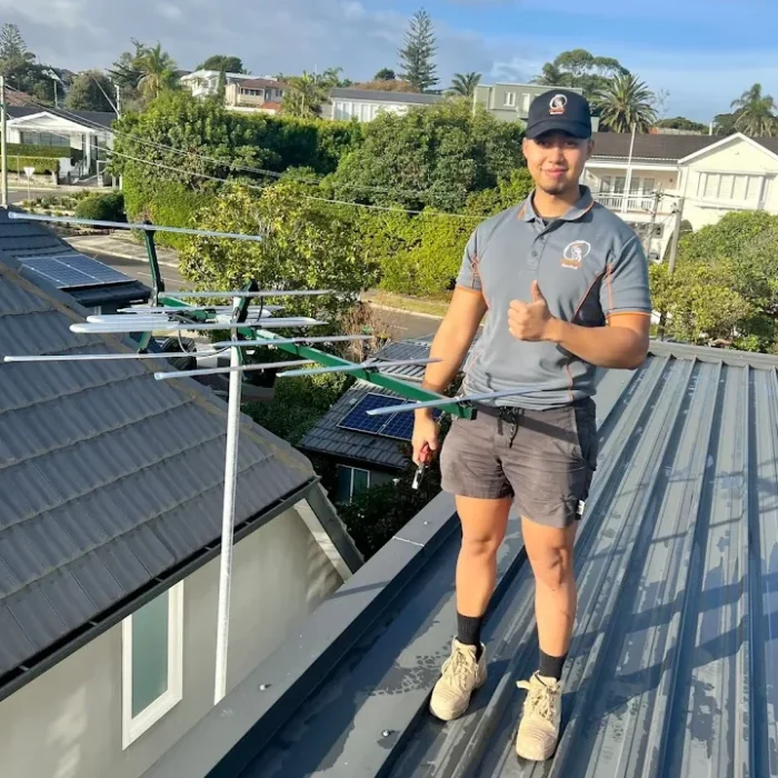 Olympic Electrical team providing on-site electrical services