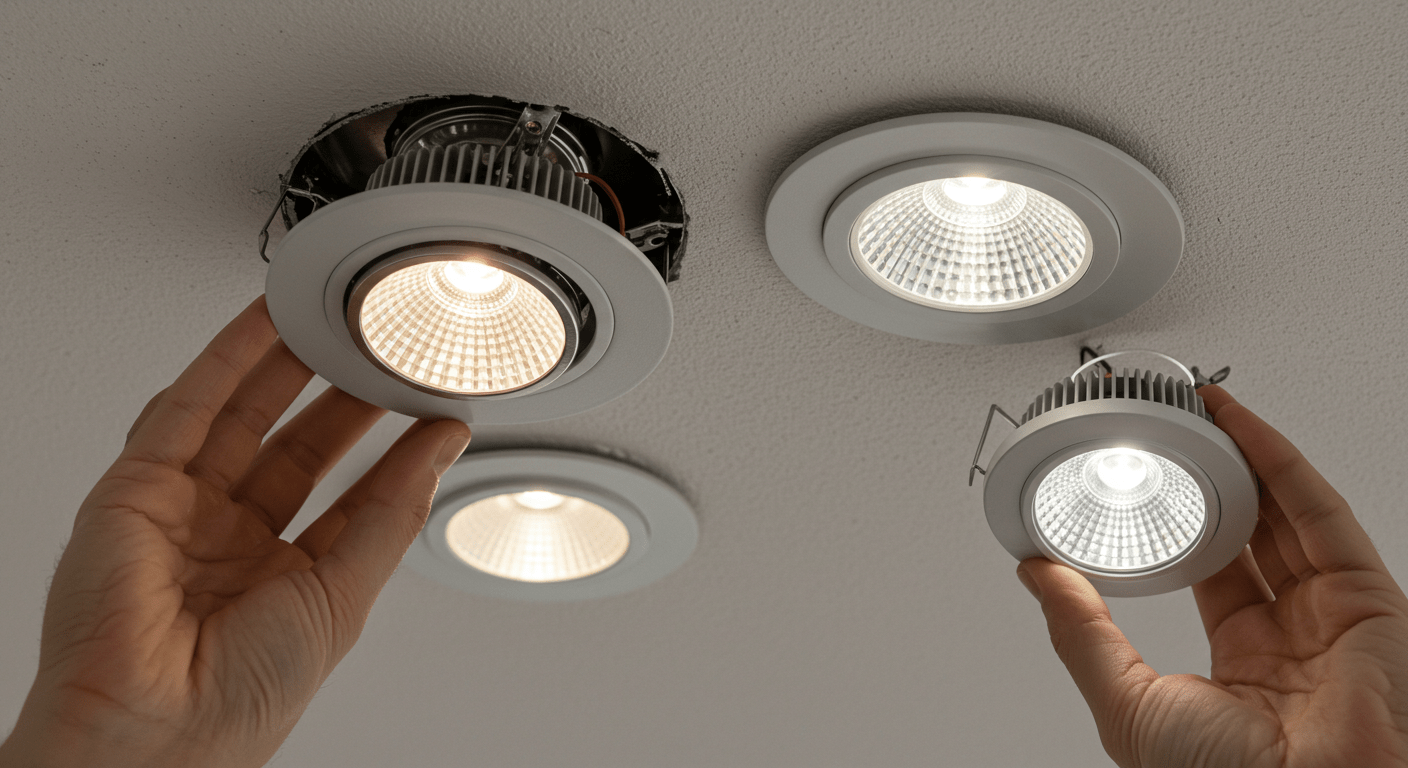 Can Halogen Downlights Be Replaced with LED