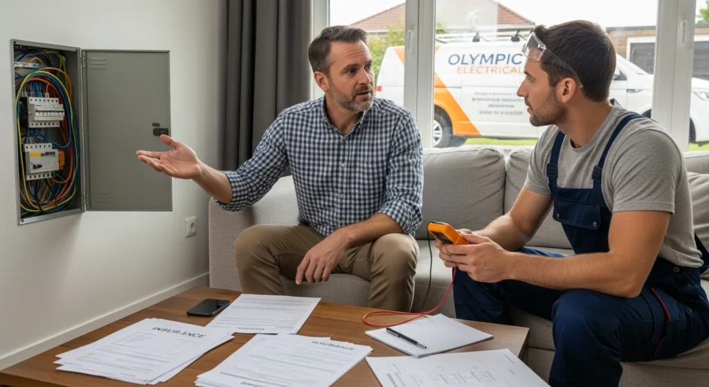 Electrical Wiring Replacement Claims with Home Insurance – Olympic Electrical